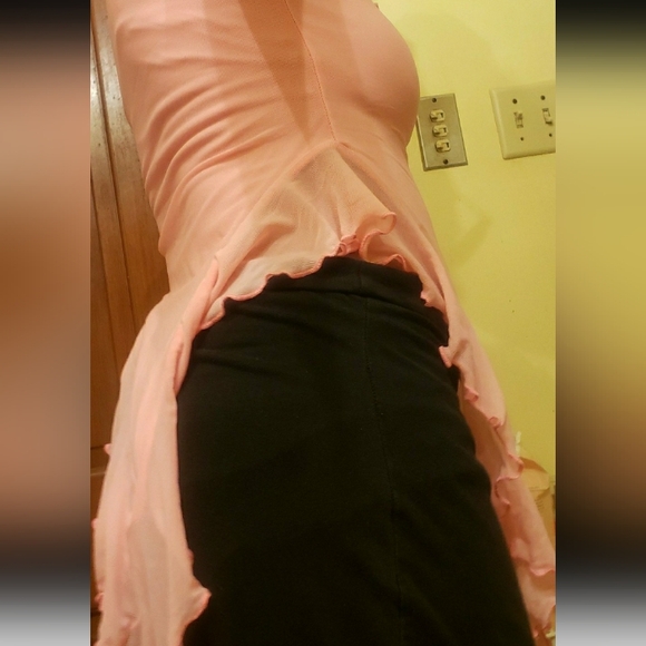 Pink Ruffle Blouse - Picture 7 of 8